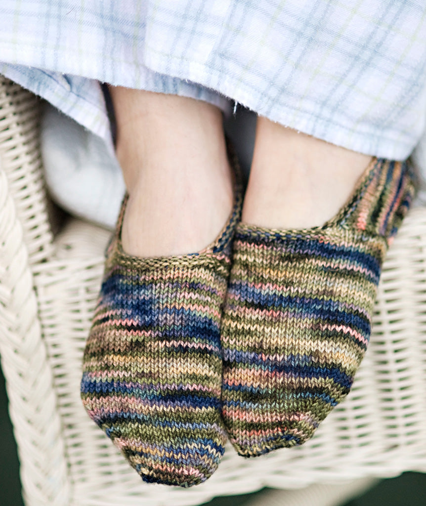 Turkish Bed Socks Using Koigu KPM & KPPPM