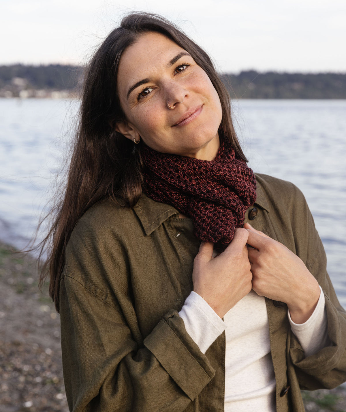 Over & Over Infinity Loop Using Madelinetosh Tosh Merino Light