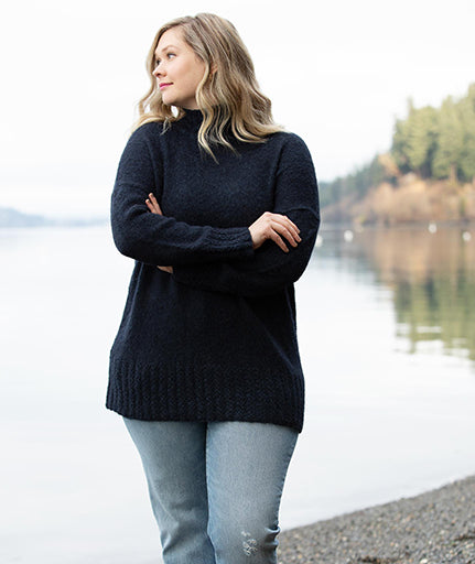 Everyday Pullover Using Rowan Alpaca Classic