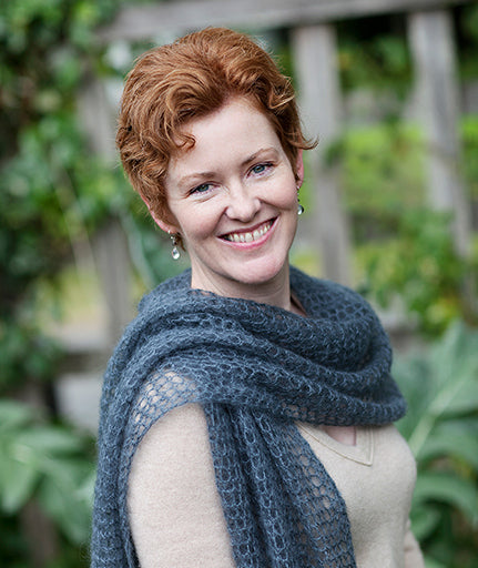 Kelly's Frothy Crocheted Wrap Using Rowan Kidsilk Haze
