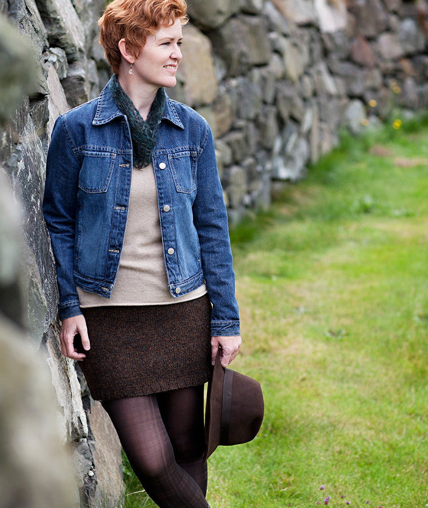 Simple Straight Skirt (in 2 gauges, 11 sizes & any length) Pattern