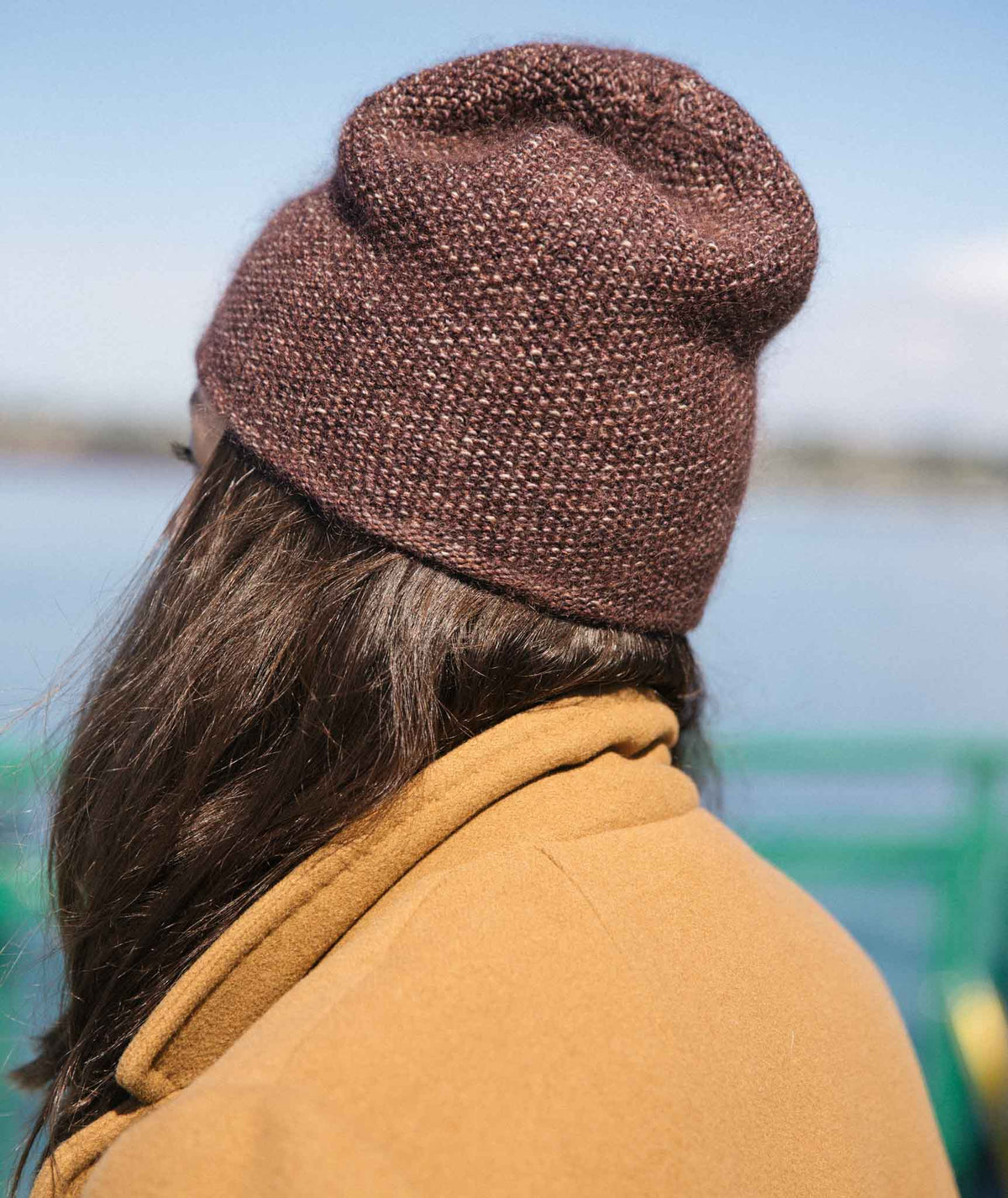 Flora's Cap Using Madeline Silk Cloud and Tosh Merino Light
