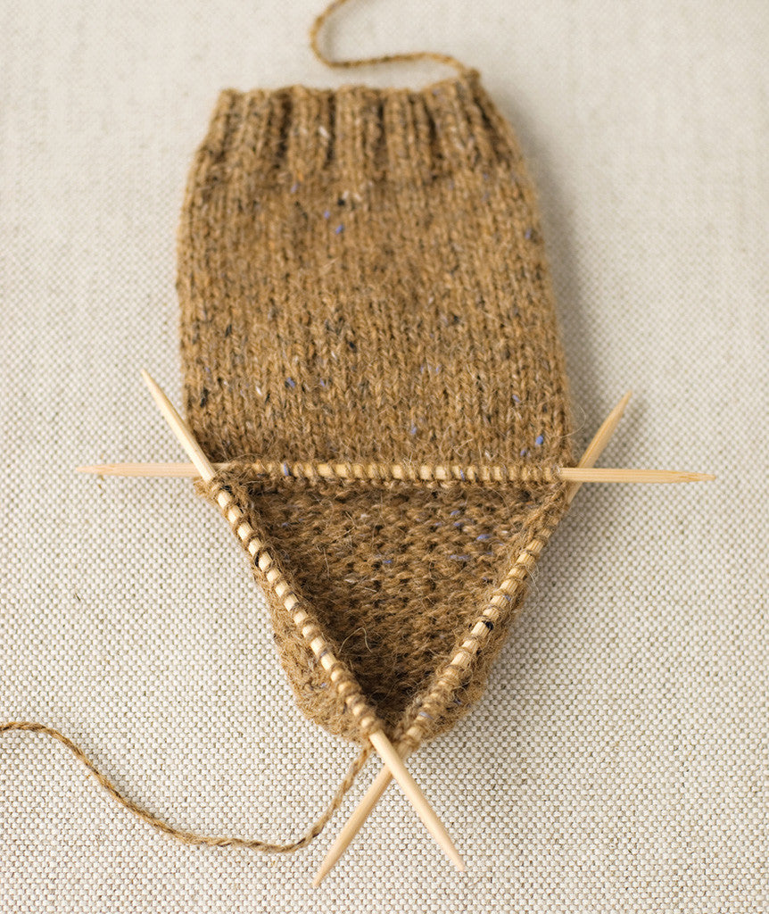 Basic Sock (in 2 gauges) Here Using Rowan Felted Tweed