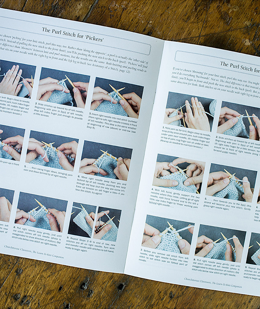 Classroom: The Learn-to-Knit Companion